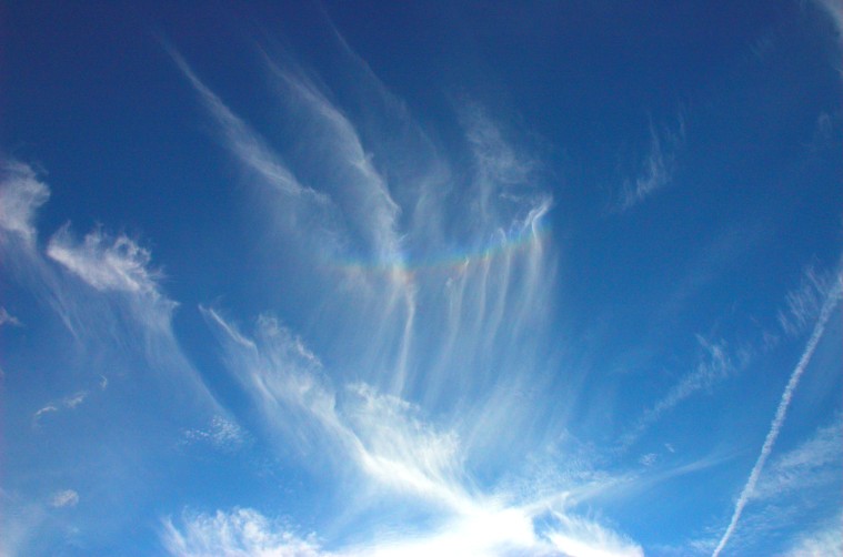 Sundog at Aug 2008 Deep Sky Camp
Most of us saw this sun dog in the early evening at DSC.
