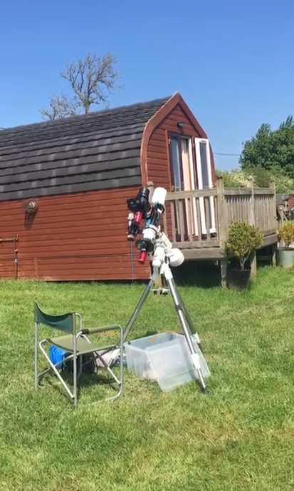 The Glamping POD abd Carole's Equipment 
Link-words: DSC 2024