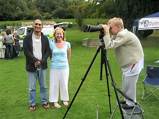 Various events., Jim chatting to the public 
Link-words: HighElms2010