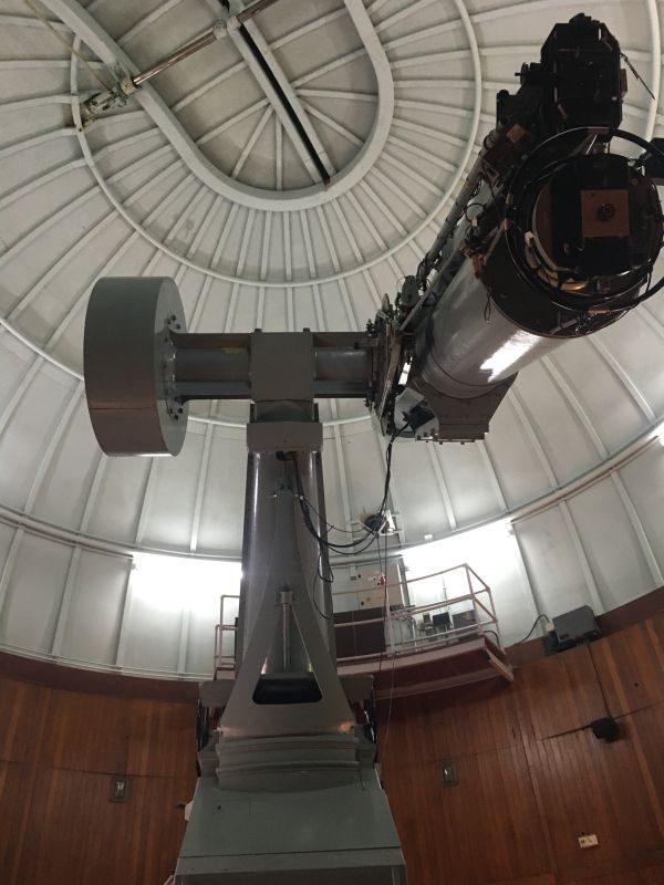 Not exactly on OAS Trip, as it was organised by Flamsteed Astro Society but they invited members of OAS to joint them.  
Link-words: Carole