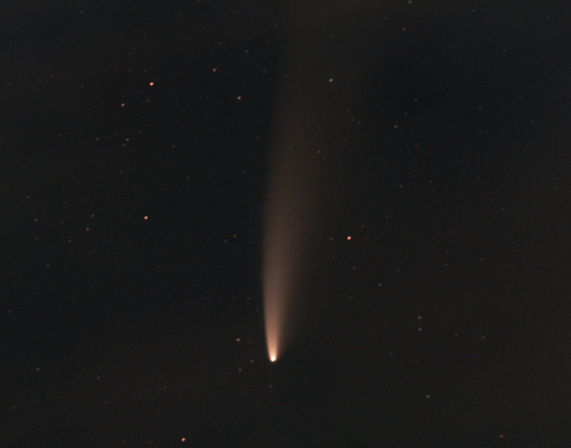 Comet Neowise
11 x 5 secs Samyang 135mm @ F2.8 lens Modified DSLR 1100D on Manfrotto Tripod
Link-words: CarolePope