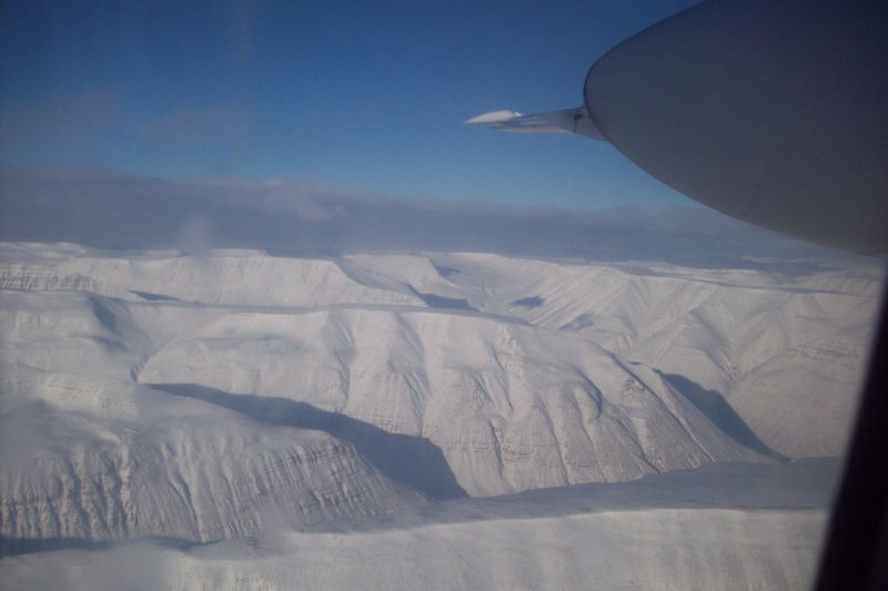 Flight from Reykjavik to Akureyri
View from the plane - very little civilization 
Link-words: Iceland2012