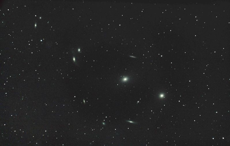 Markarian's Chain 
Two nights subs 10th and 20th April 2011 
18 x 6min subs 
Link-words: CarolePope