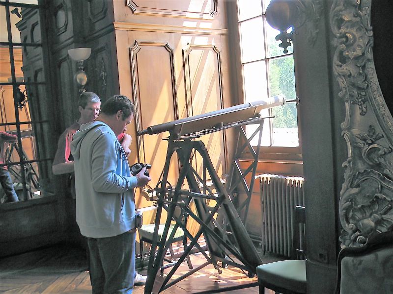 Paris Observatory Trip
Paris Observatory Trip
Members examining a telescope in the Paris Observatory
Link-words: Paris2007 Observatory