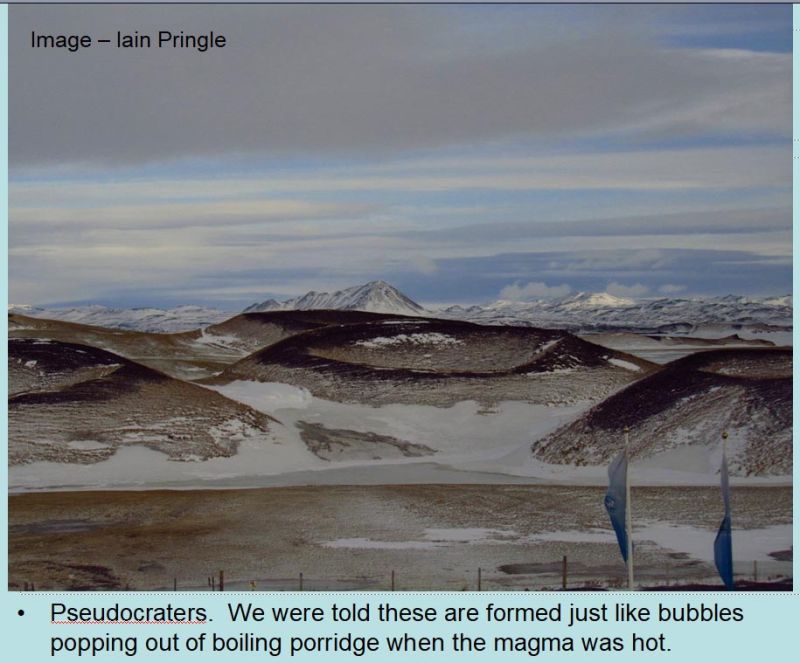 More Pseudocraters
Photo taken by Iain Pringle 
Link-words: Iceland2012