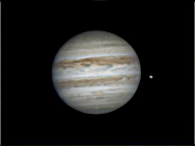 Jupiter and Io, 2016-03-31 21:03 UTC Manche, France
No Neodynium filter
Link-words: Duncan Planets