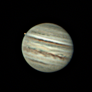 Jupiter, GRS and Io
25% of 3000 frames, SER format
