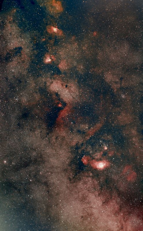 M8 Lagoon, M16 Eagle, M17 Omega, M20 Triffid, M22 Globular, Clusters M23, M24, M25, M28
Exposure 300x 60s, Gain 120, Offset 4, Temp -5C
Link-words: Duncan