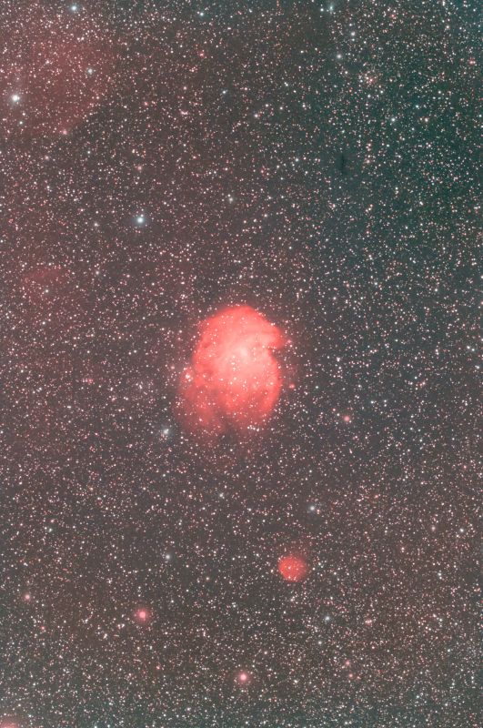 Monkey Head Nebula NGC2174 9 Jan 2021
NGC2174, NGC2175, Sh2-247, B227, C62
Link-words: Duncan