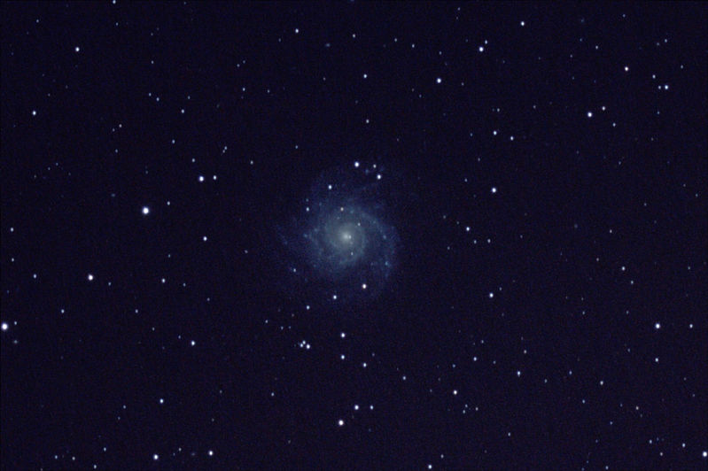 Messier 74 28th November 2011
Image Capture Nebulosity: Lights 19 x 5m Darks 15 x 5m
Guided: PHD
Link-words: Ivor Messier Galaxy