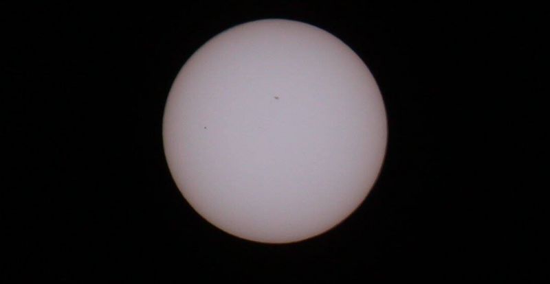 Transit of Mercury
My First Image of the Sun and of a Transit
Link-words: Mercury Sun Eclipse