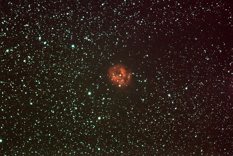 Caldwell 19 aka IC 5146 aka Cocoon Nebula
A reflection nebula in Cygnus, with a dark tail towards the top right (Barnard 168)
Link-words: Nebula