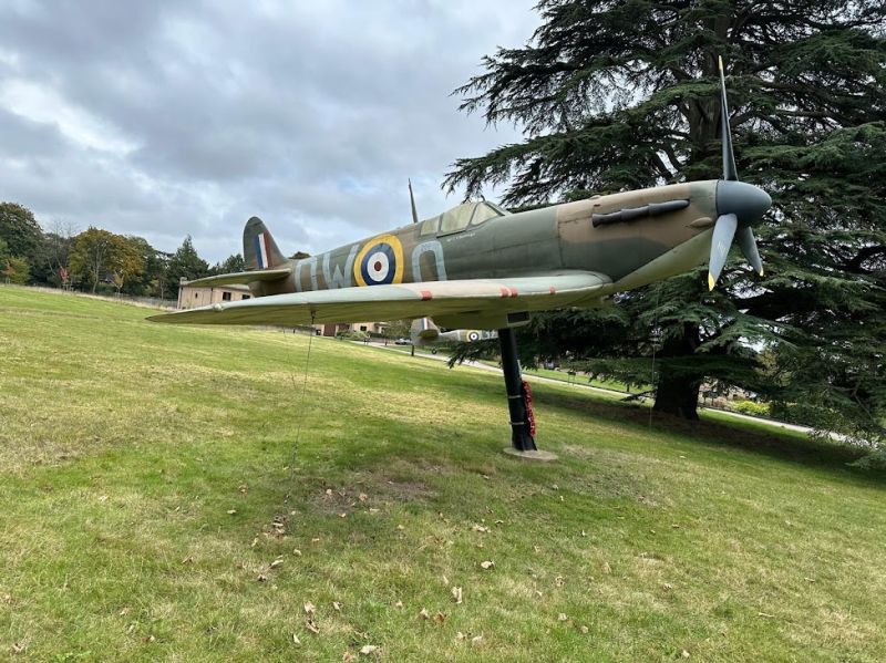 Bentley Priory Museum- Spitfire
Image of the iconic Supermarine Spitfire in grounds of museum
Link-words: Bentley Priory Museum 2024