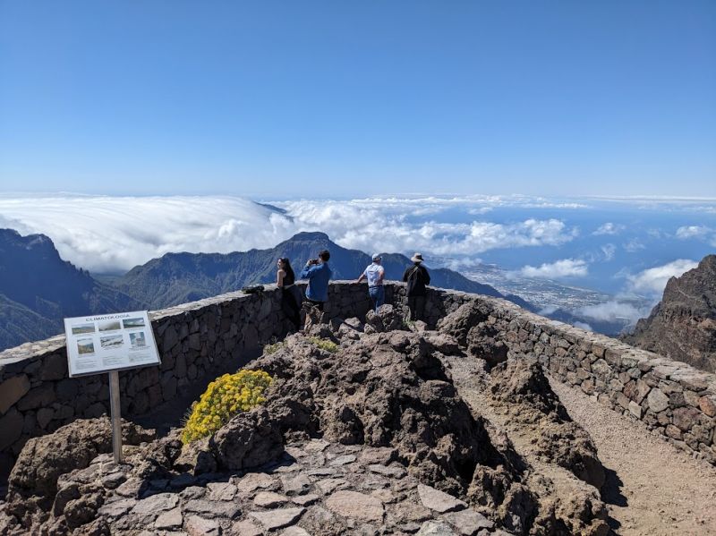 Top of the Roques
At the very top of the Roques de los Muchachos- wonderful views up here !!
Link-words: LaPalma2024