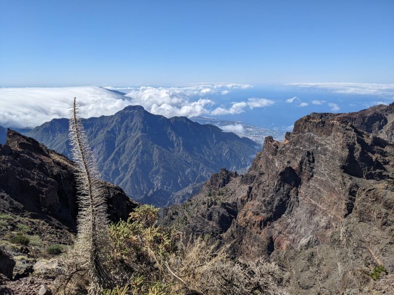 Stunning Scenery La Palma
On the Roques de los Muchachos 
Photo Michael Griffiths 
Link-words: LaPalma2024