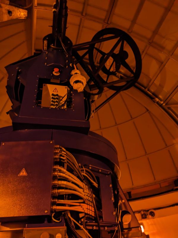 Perren Telescope
The Perren telescope is the UCLO's newest and largest - 80cm aperture and 6.4m fl it is fully remotely controlled with both CMOS and CCD cameras

Link-words: MillHill2023